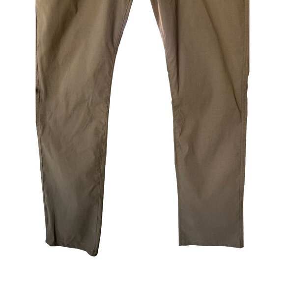 Orvis Mens‎ Tech Pants 32 X 32 Water Repellent Lightweight Olive Green Stretch - Picture 5 of 11